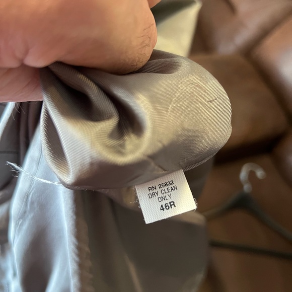 Men’s Gray Western Blazer , Circle S 46R - Picture 5 of 5